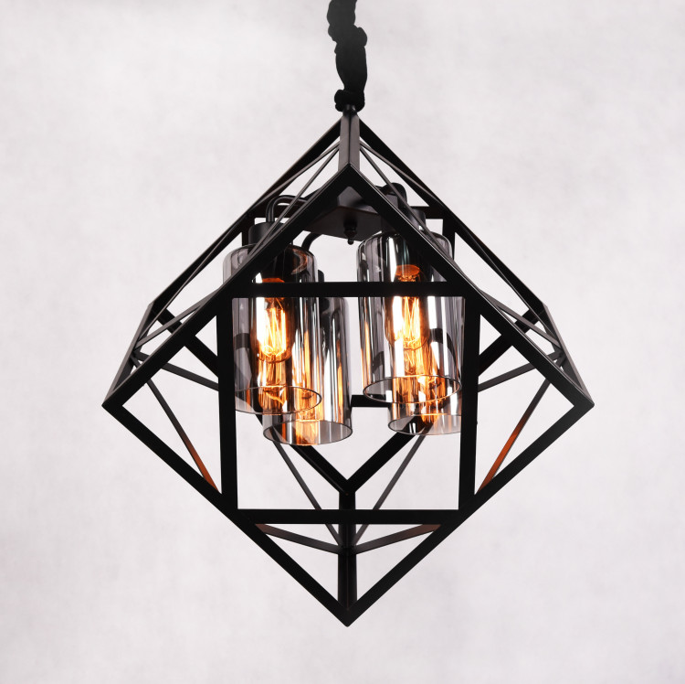Подвесной светильник Lumina Deco Brutte LDP 11339-4 BK