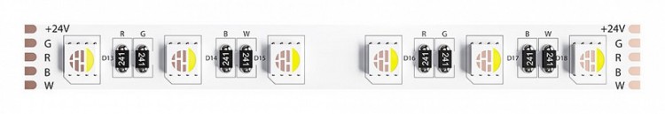 Лента светодиодная Arte Lamp TAPE A2406012-01-RGB4K