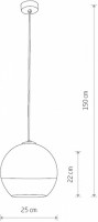 Подвесной светильник Nowodvorski Globe Plus M 7606