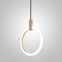 Подвесной Светильник Halo D40 Wood By Imperiumloft