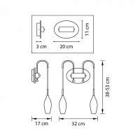 Бра Lightstar Pentola 803828