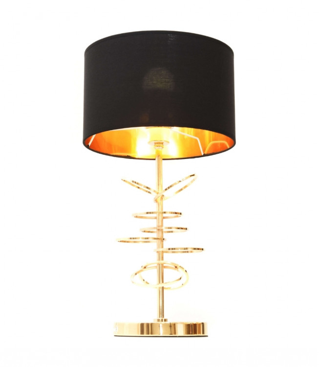 Настольная лампа Lumina Deco Milari LDT 5530 F.GD+BK