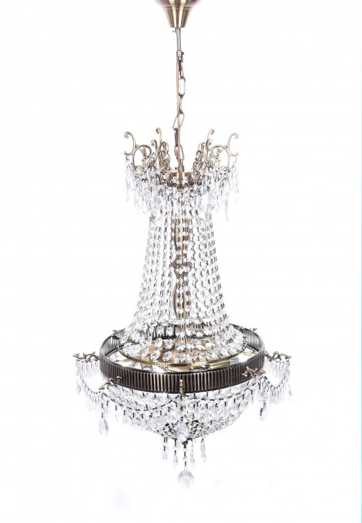 Хрустальная подвесная люстра Lumina Deco Montenowa LDP 10611 MD