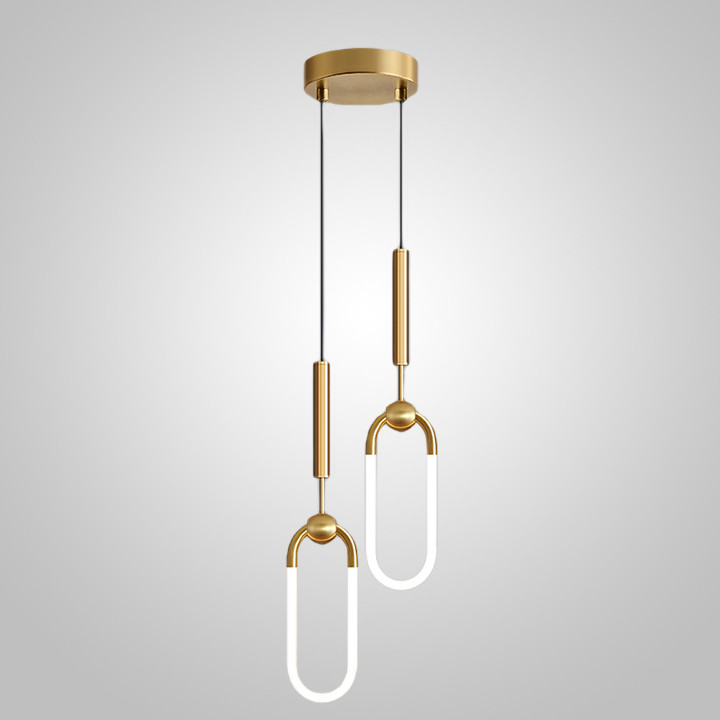 Подвесной Светильник Finnur Duo A H30 Brass By Imperiumloft