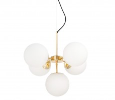Подвесной светильник Lumina Deco Stelvio LDP 6041-5 GD