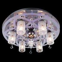 Накладной светильник Eurosvet Persey 70202/7 хром/синий+красный+фиолетовый