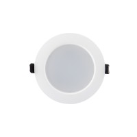 DK3046-WH Встраиваемый светильник, IP 20, 5Вт, LED, белый, пластик