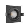Встраиваемый светодиодный светильник LeDron GIZA MINI SQ Black LED