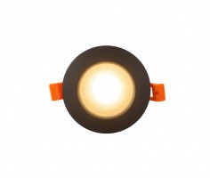 DK3016-BK Встраиваемый светильник влагозащ., IP 65, 50 Вт, GU10, черный, алюминий