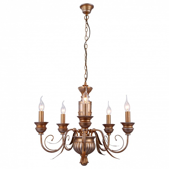Подвесная люстра Arte Lamp Doratura A9075LM-5GA