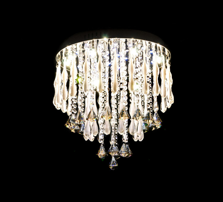 Хрустальная потолочная люстра Lumina Deco Tristar LDC 5506-450