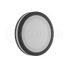 Светильник встраиваемый LIP0906-10W-Y 3000K Black LeDron неповоротный LED