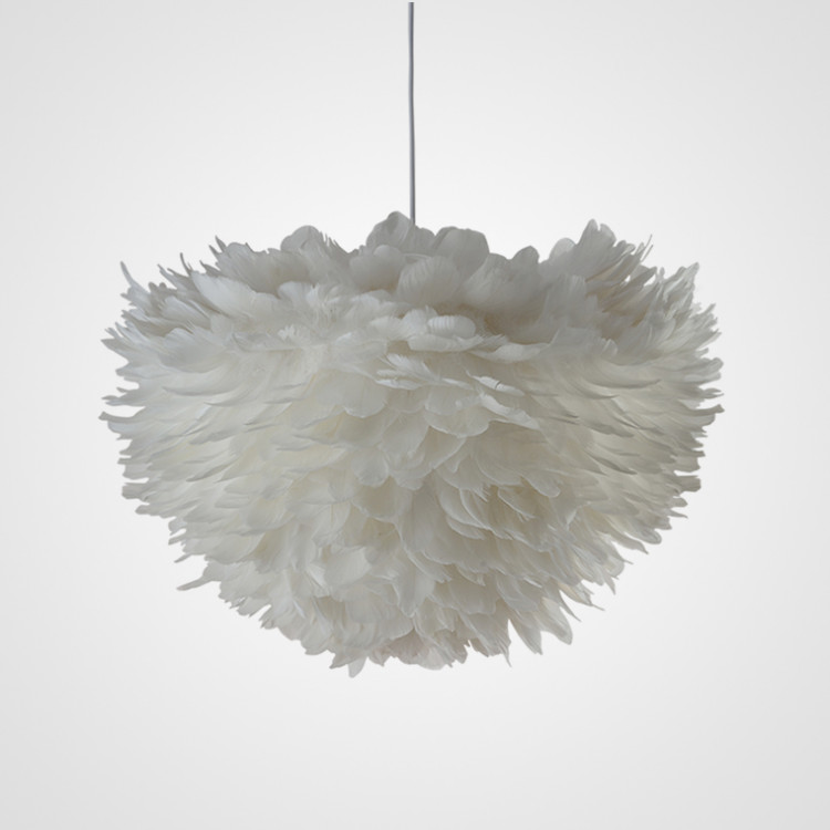 Люстра Feathers D40 White By Imperiumloft