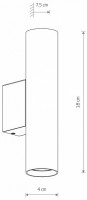 Бра Nowodvorski Fourty Wall M 10890