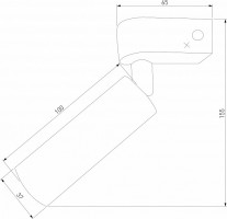 Бра Eurosvet Pitch a063188