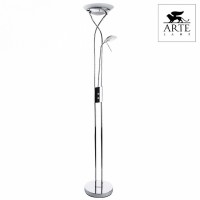 Торшер с подсветкой Arte Lamp Duetto A4399PN-2CC