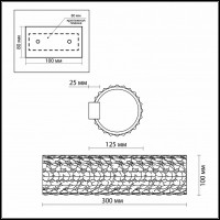 Накладной светильник Odeon Light Loden 2217/2W