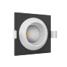 Встраиваемый светодиодный светильник LeDron GIZA MINI SQ Black-White LED