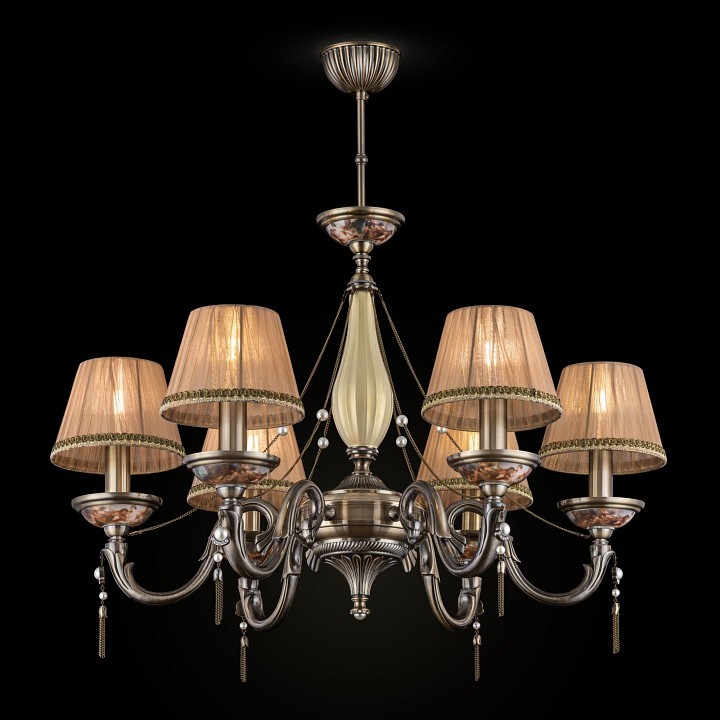 Люстра на штанге Maytoni Demitas RC024-PL-06-R