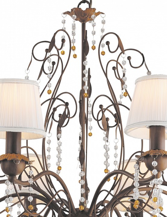 Подвесная люстра Arte Lamp Medici A9468LM-8BR