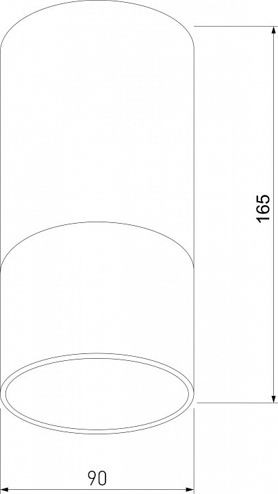 Накладной светильник Elektrostandard Light LED 35139/H серый