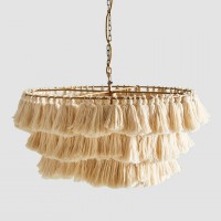 Подвесная Люстра Tassel Бежевый By Imperiumloft