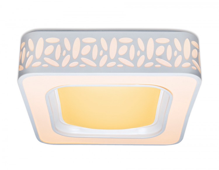 Накладной светильник Ambrella Orbital Design F212 WH 80W D440*440