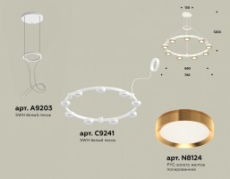 Подвесная люстра Ambrella XR XR92031802