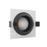 Встраиваемый светодиодный светильник LeDron GIZA MINI SQ White-Black LED