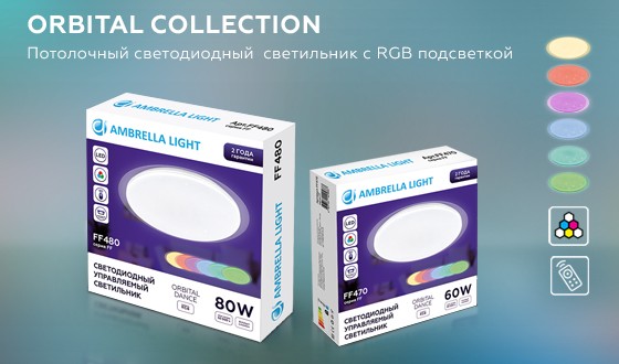 Накладной светильник Ambrella FF FF480