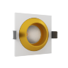 Встраиваемый светодиодный светильник LeDron GIZA MINI SQ White-Gold LED