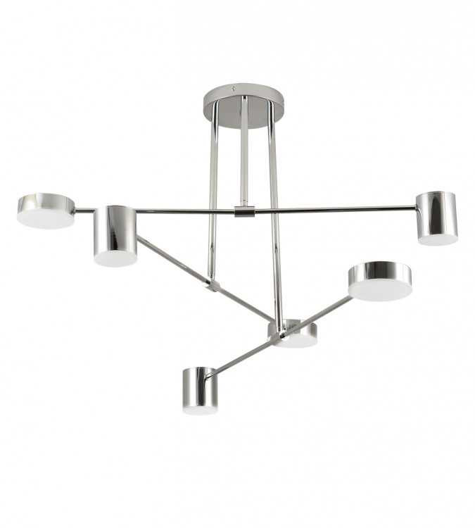 07649-6A,02 Люстра Мекли хром Led 42W