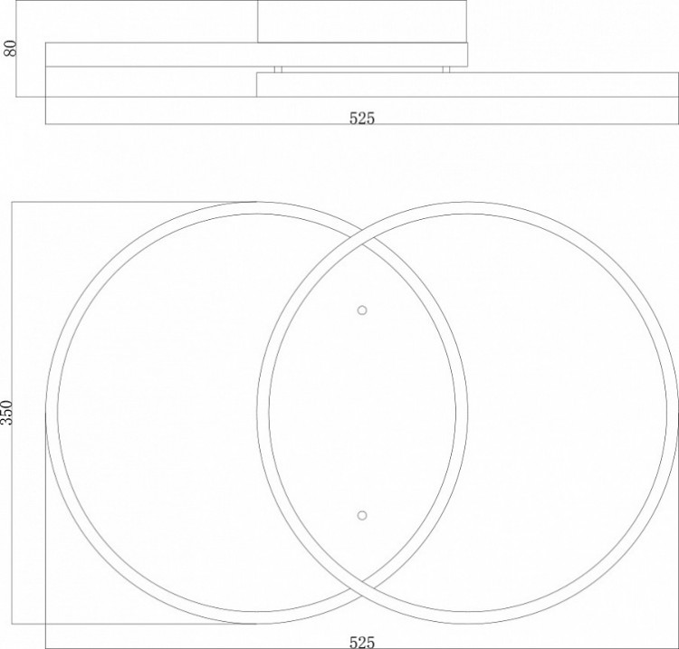 Накладной светильник Moderli Criteo V1060-CL