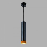 Подвесной светильник Eurosvet Tony 50164/1 LED черный/золото