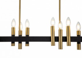 Люстра на штанге Indigo Cero 13009/16PL Black