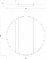 Накладной светильник Moderli Criteo V1061-CL