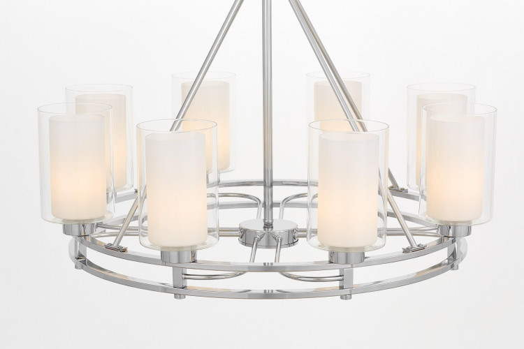 Подвесной светильник Lumina Deco Marietta LDP 8025-8 CHR+WT