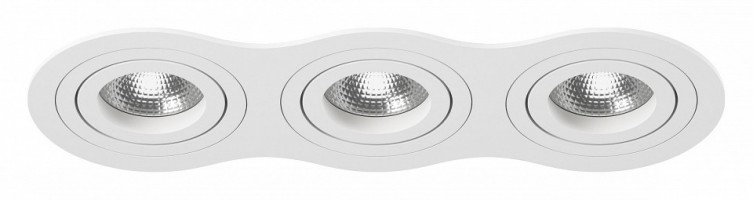 Встраиваемый светильник Lightstar Intero 16 triple round i636060606