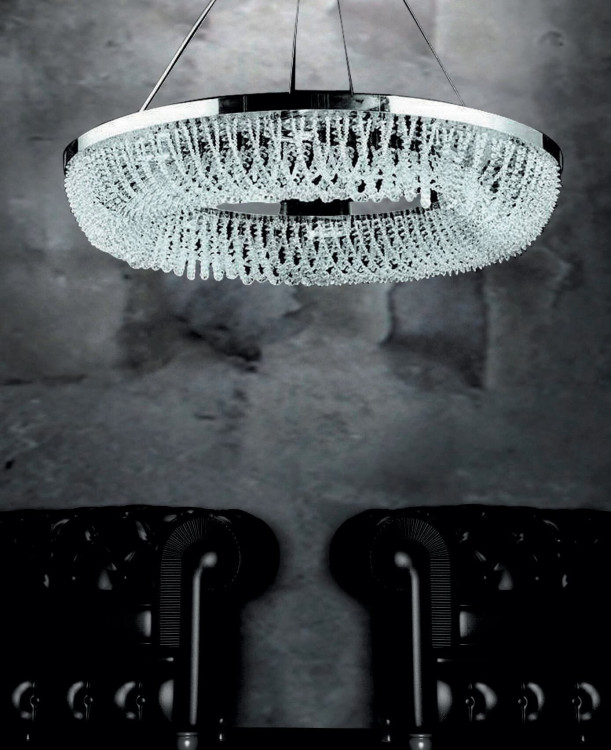 Хрустальная подвесная люстра Lumina Deco Boguart LDP 7027-8
