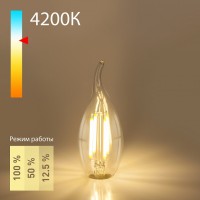 Лампа светодиодная Elektrostandard Dimmable F E14 5Вт 4200K BLE1424