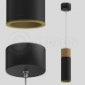 Подвесной светодиодный светильник LeDron SLC7391 7W-PS Black-Gold