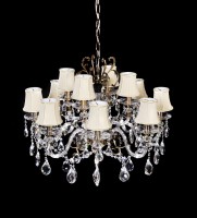 Хрустальная подвесная люстра Lumina Deco Bianca LDP 66251-12
