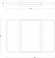 Накладной светильник Moderli Criteo V1063-CL