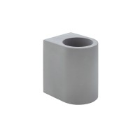 DK5005-CE Бра настенное IP20, G9, 40 Вт, серый, бетон