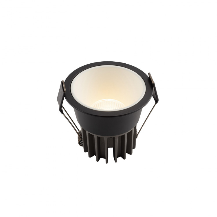 DK4500-BW Встраиваемый светильник, IP 20, 12 Вт, LED 3000, черно-белый, алюминий