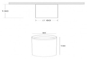 Накладной светильник Maytoni Focus Design C036CL-01W