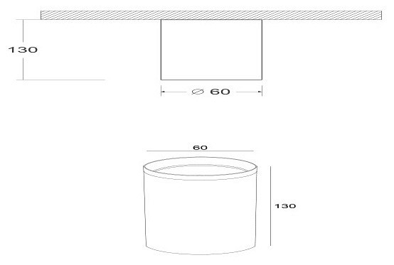 Накладной светильник Maytoni Focus Design C036CL-01W