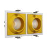 Встраиваемый светодиодный светильник LeDron GIZA White-Gold SQ2 LED
