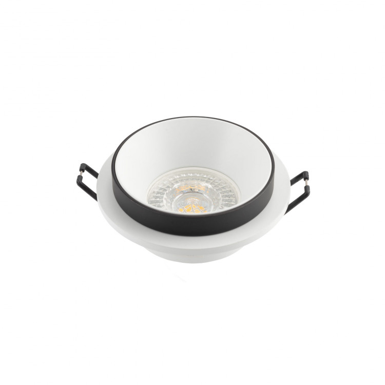 DK2401-BK Встраиваемый светильник, IP 20, 50 Вт, GU10, черный, алюминий