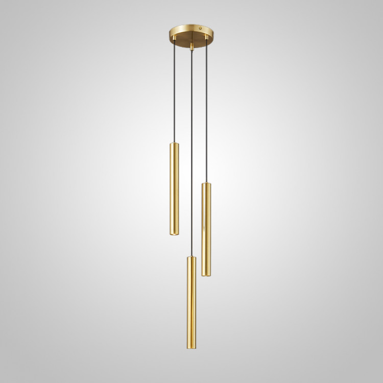 Подвесной Светильник Asker Combo L3 Brass By Imperiumloft